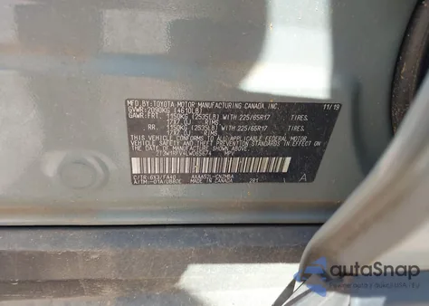 2020 Toyota Rav4 Xle z USA, uszkodzony, nr VIN 2T3W1RFV4LW065674